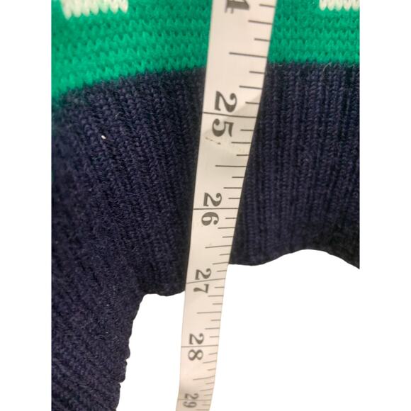 Vintage 90s Emerald Isle St. Patrick’s Day Shamrock Acrylic Knit Sweater Size XL - Picture 6 of 6